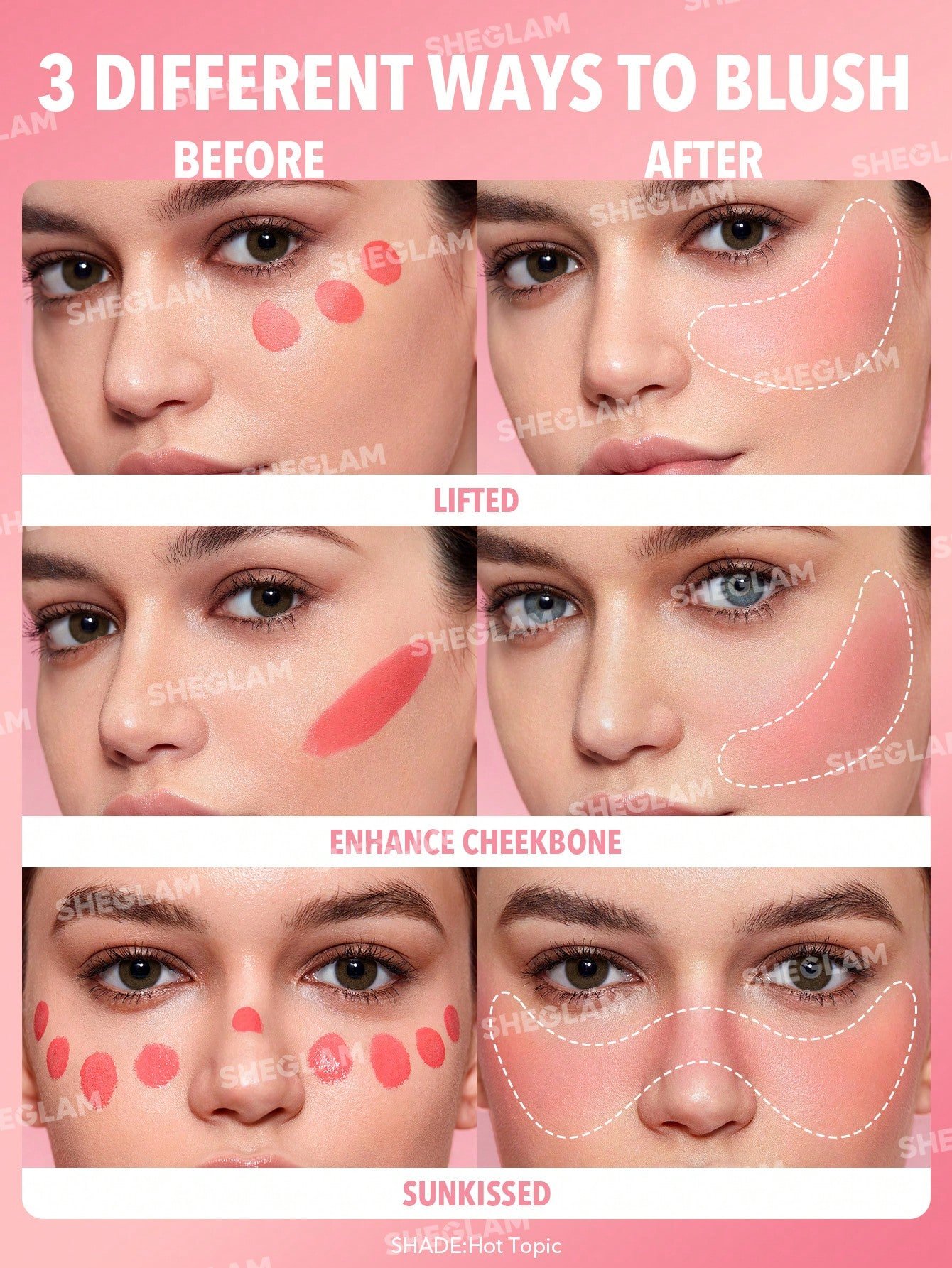 Color Bloom Liquid Blush Matte Finish - 3