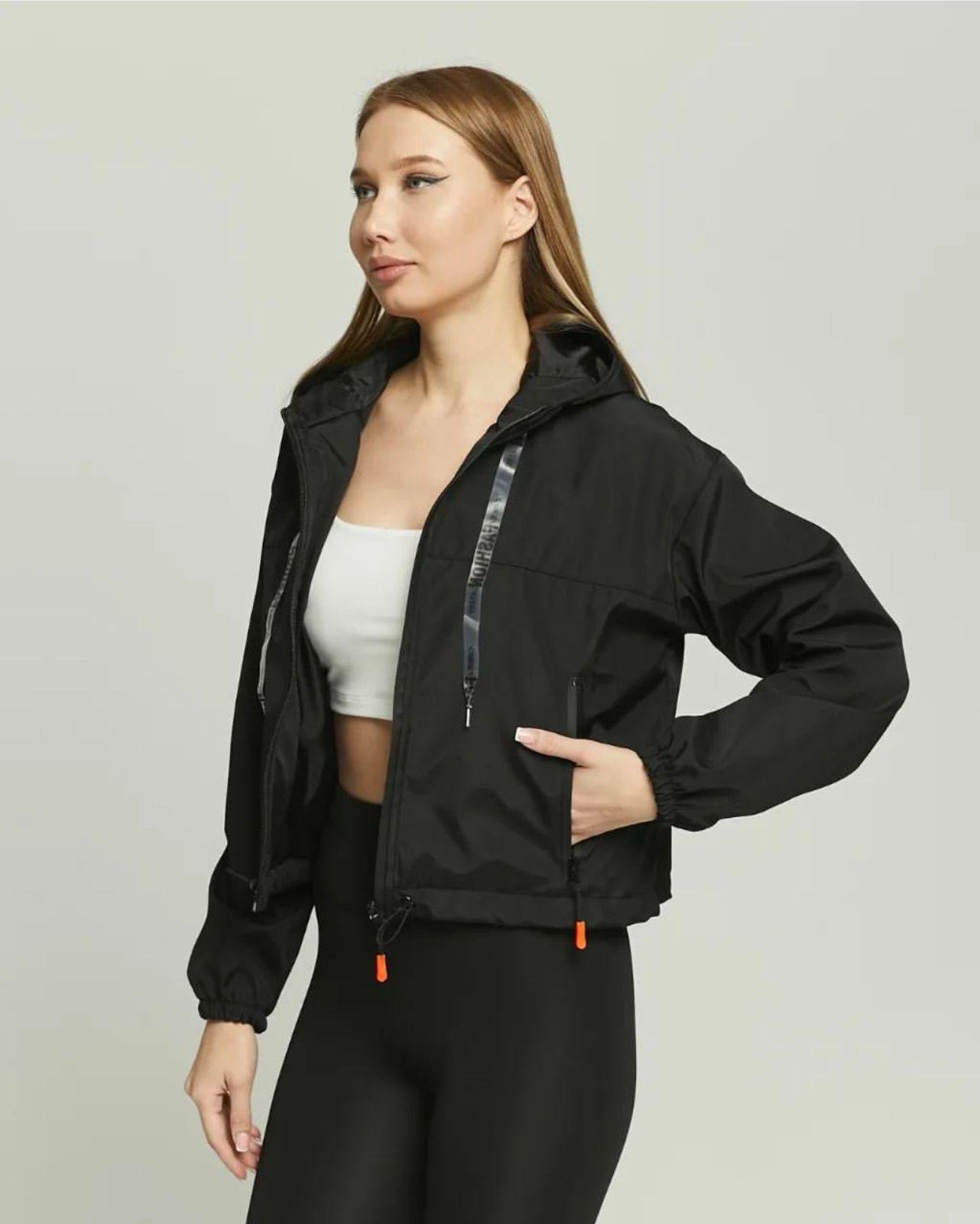 . The Cropped Active Jacket - 1