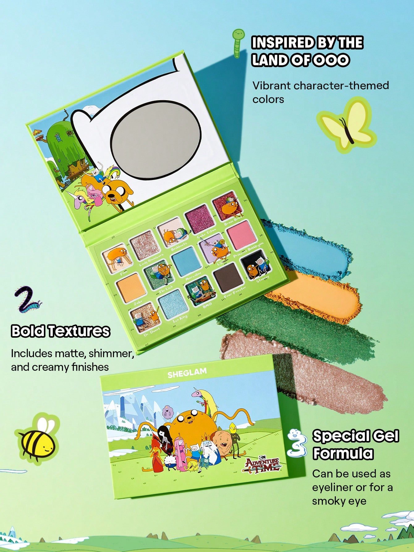 Adventure Time | SHEGLAM Land Of Ooo Palette - 3