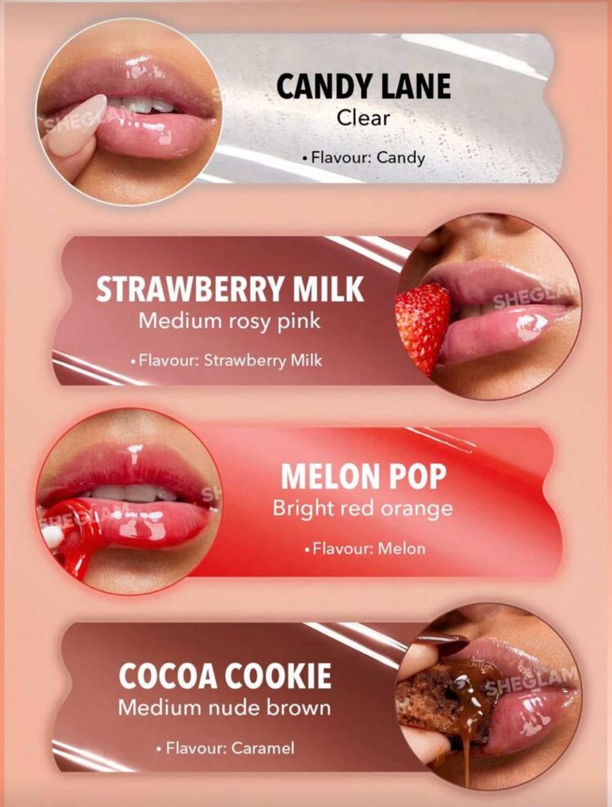 Crystal Glaze Moisturizing Lip Gloss - 5