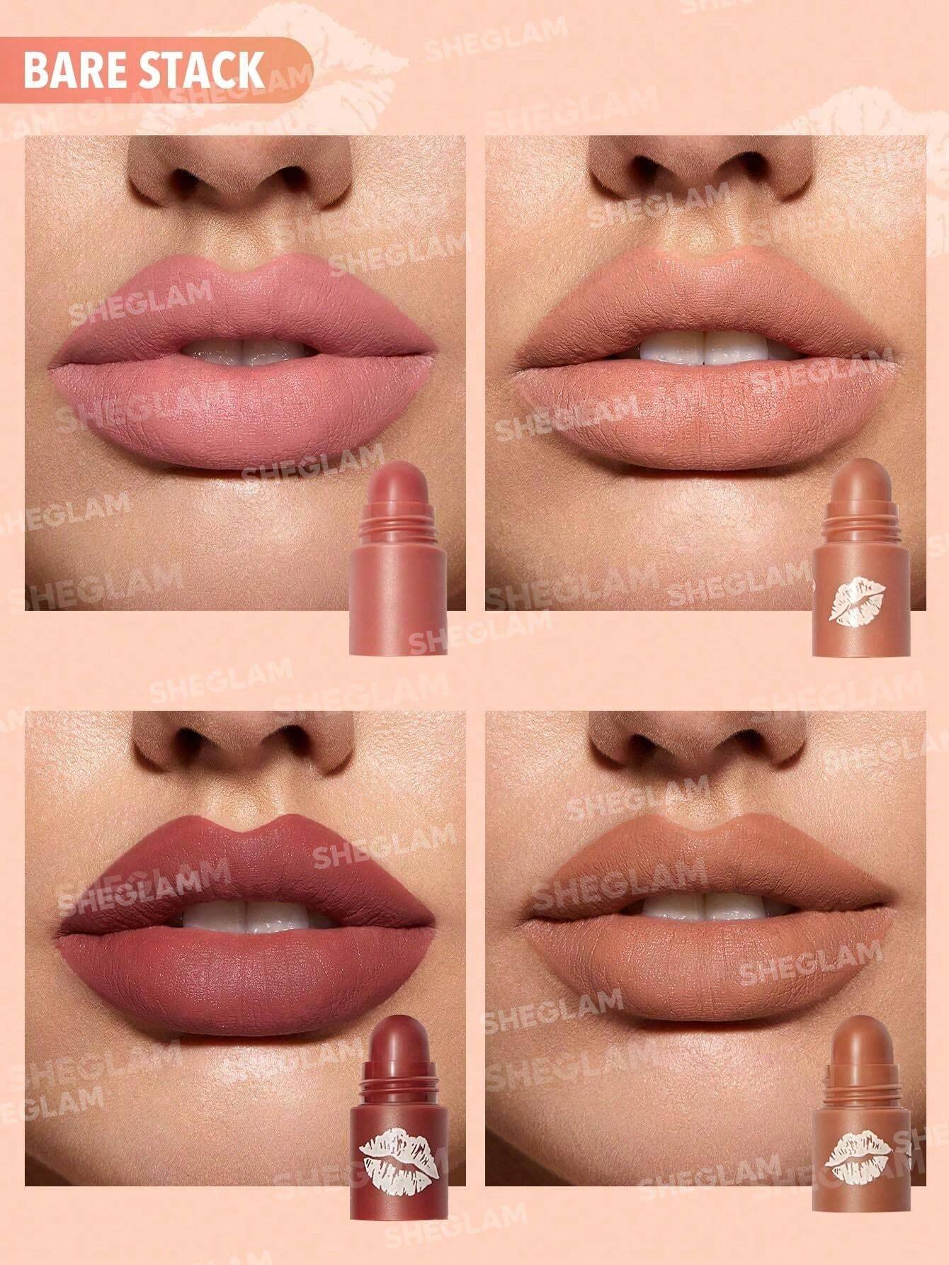 Mega Lip Stacks-Nude-Bare Stack