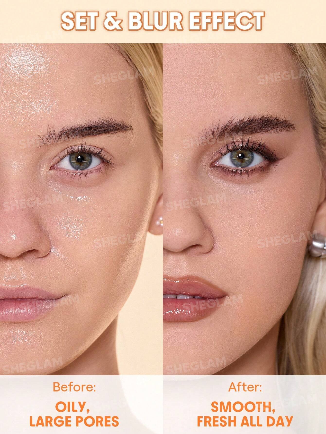 Insta-Ready Ultra-Fine Blur & Lift Setting Powder Duo-Translucent - 4