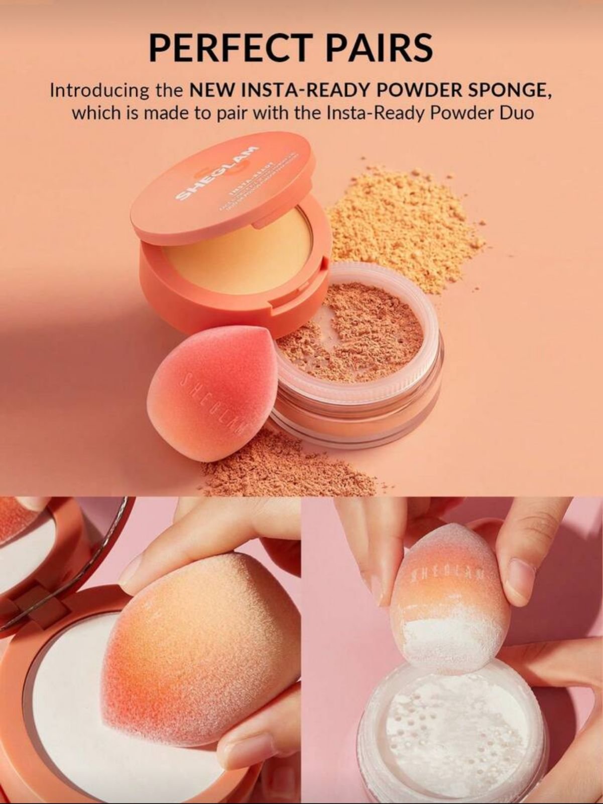 Insta-Ready Face & Under Eye Setting Powder Duo - 5