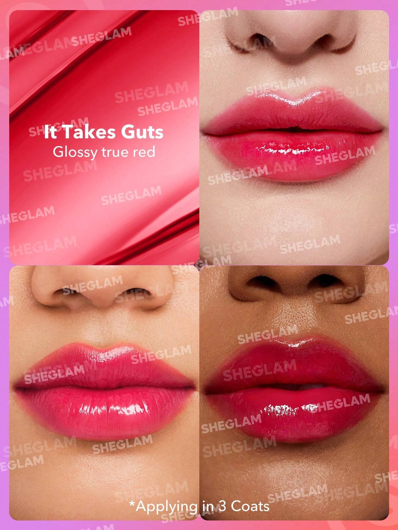 Mirror Kiss High-Shine Lipstick-It Takes Guts