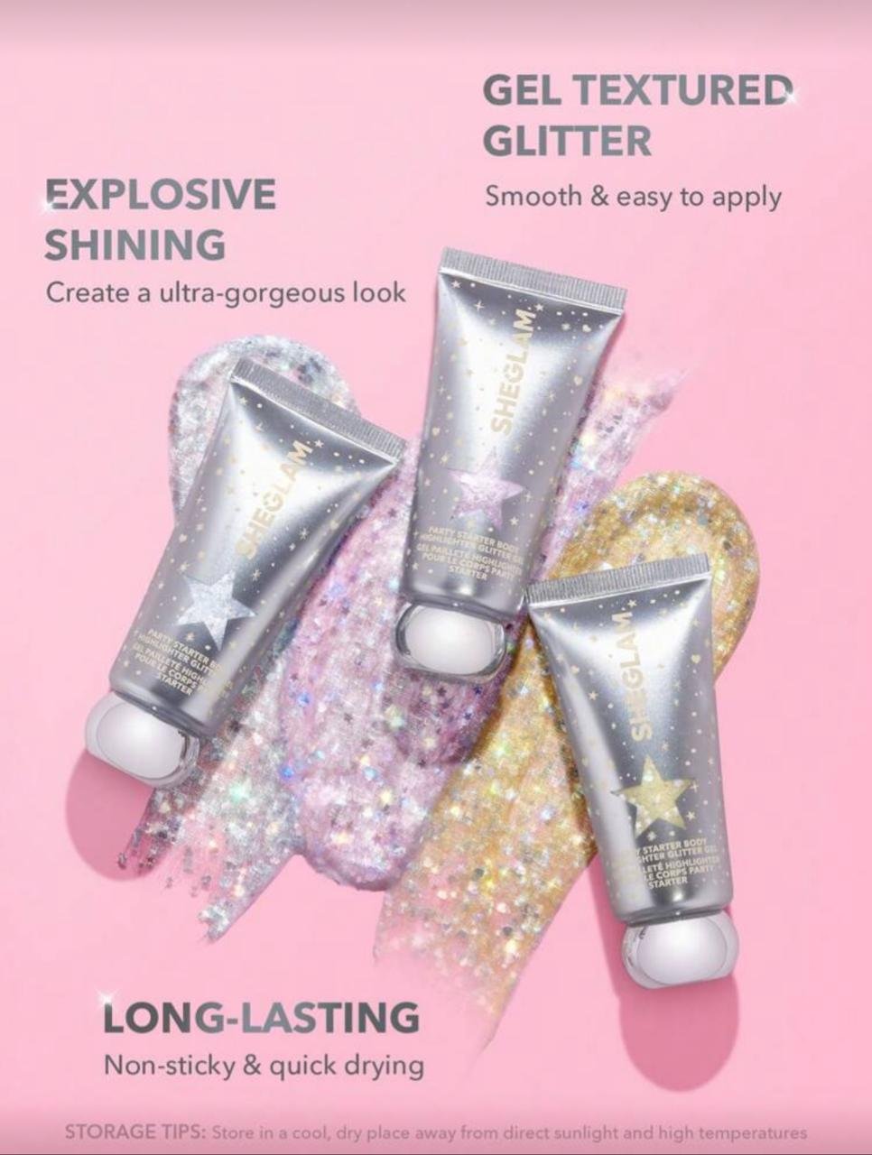 Party Starter Body Highlighter Glitter Gel - 5
