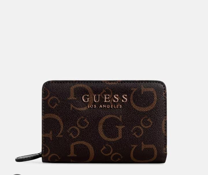 "Guess" Laurel Small Zip-Around Wallet - Brand Store