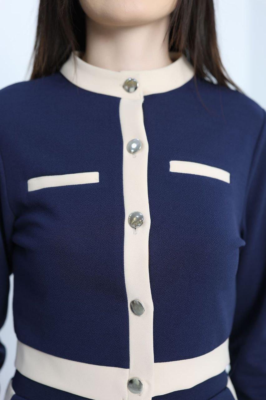 Contrasting Knit Co-ord Set - 6
