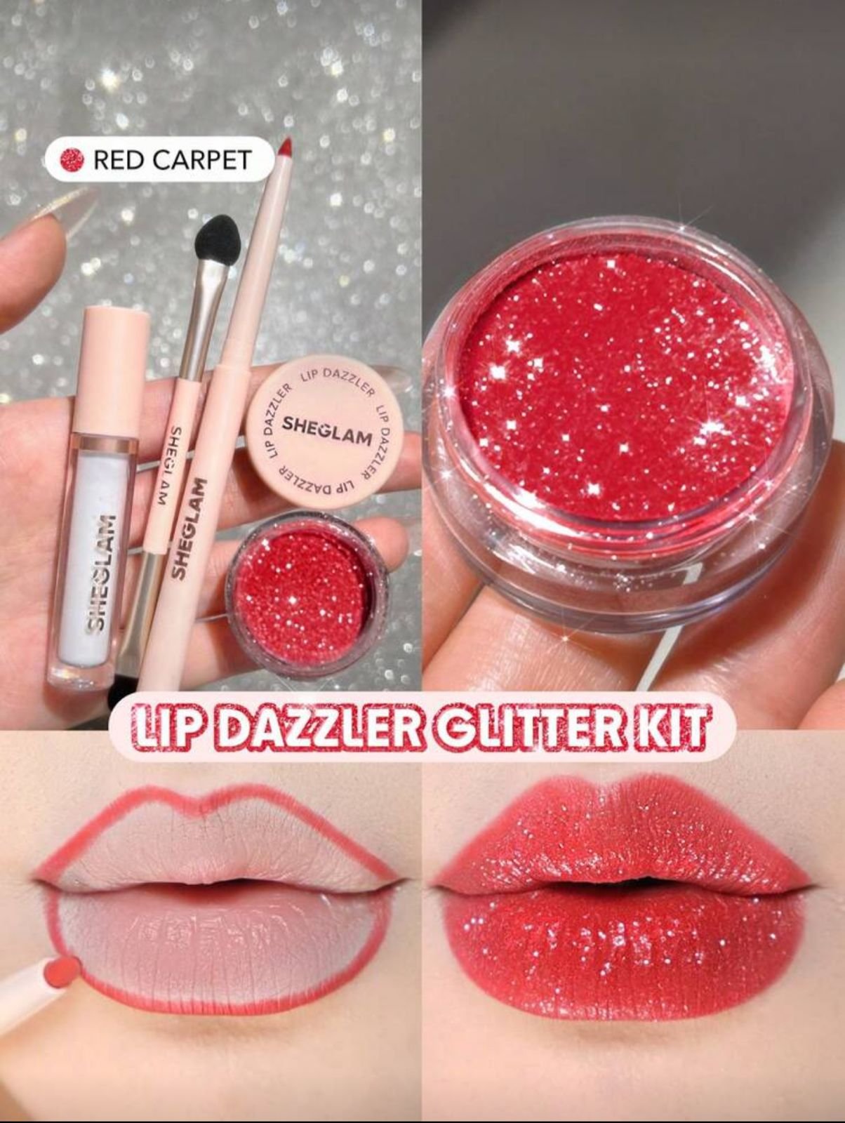 Lip Dazzler Glitter Kit - 5