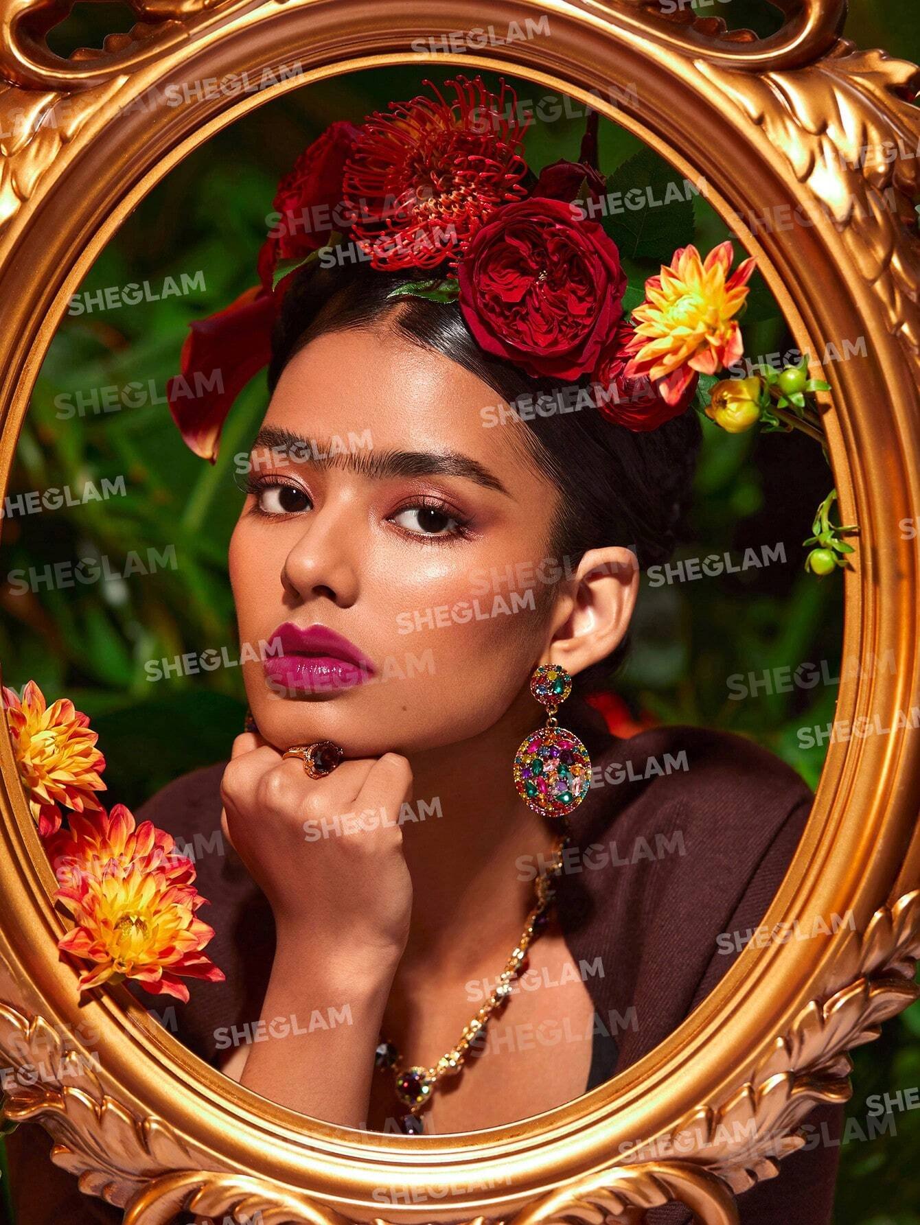 Frida Kahlo X SHEGLAM Flora Lip Tint-Kahlo - 2
