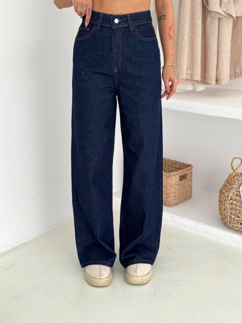 Denim Belted Set - 4