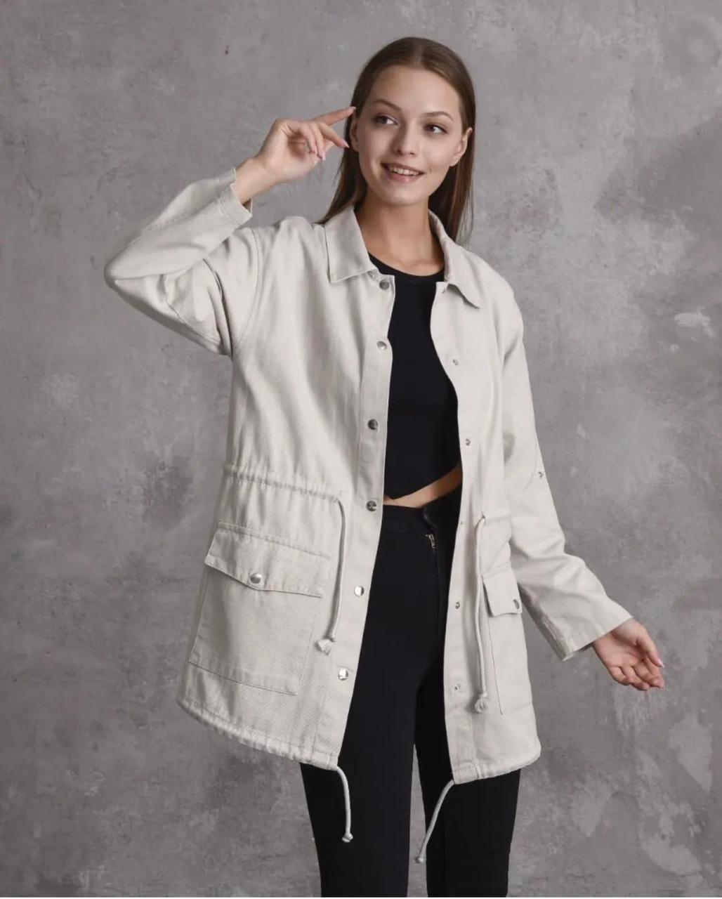 Longline Graphic jacket - 4