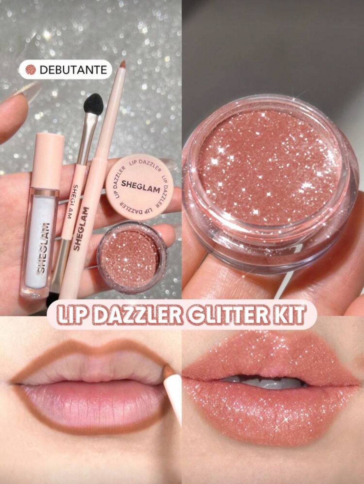 Lip Dazzler Glitter Kit - 7