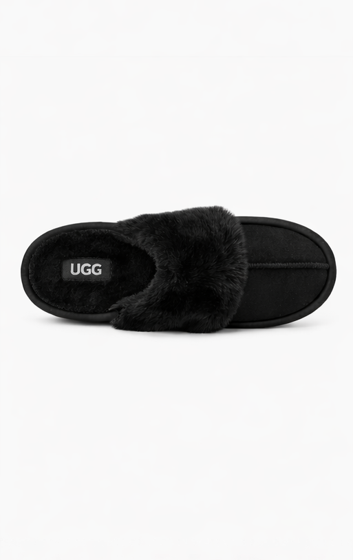 Cozy Platform Shearling Slip-On