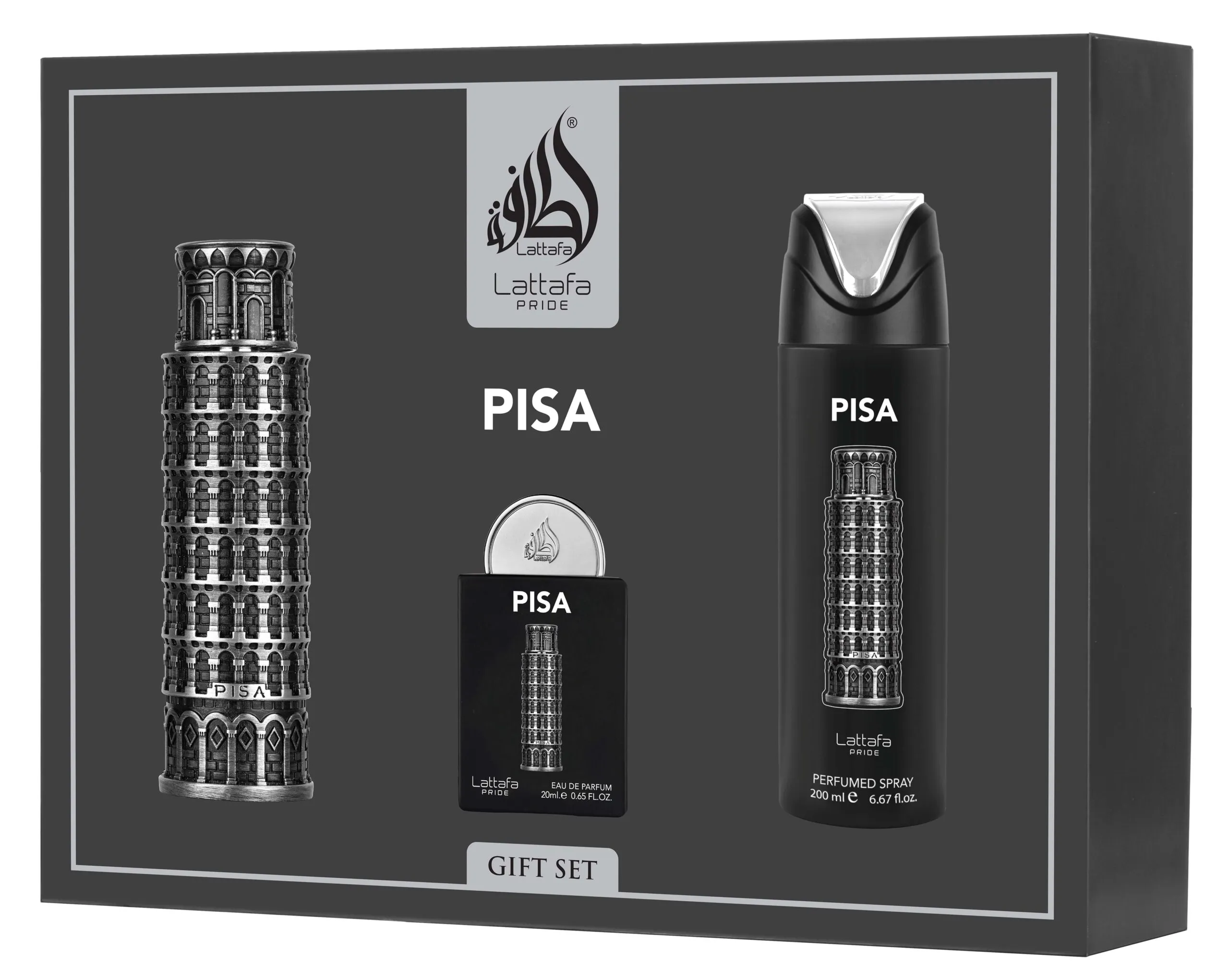 Giftset Pisa – 3pc -Men - Brand Store