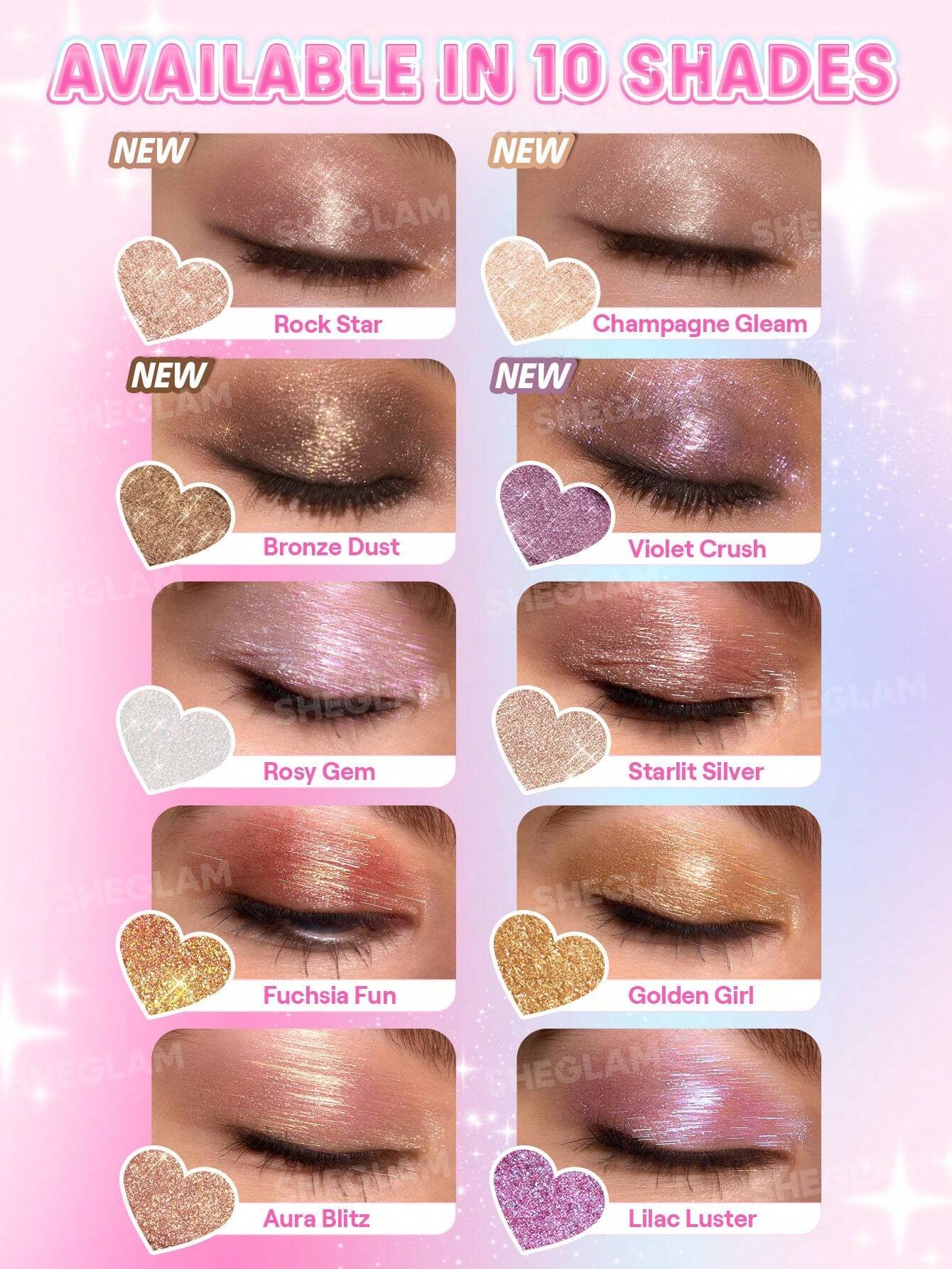 Crystal Jelly Glaze Stick-Bronze Dust - 3