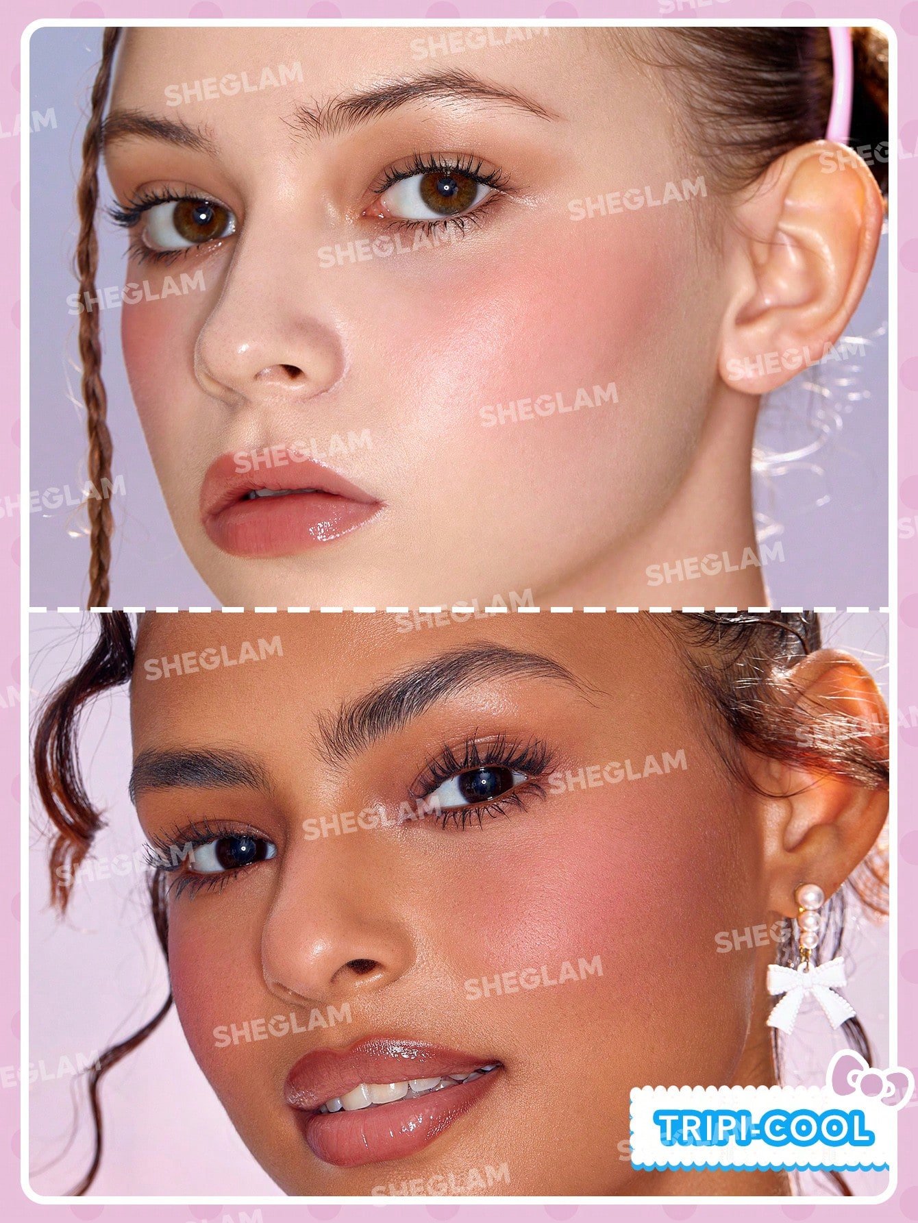 Hello Kitty｜SHEGLAM Coastal Charm Cream Blush-Tripi-Cool - 3