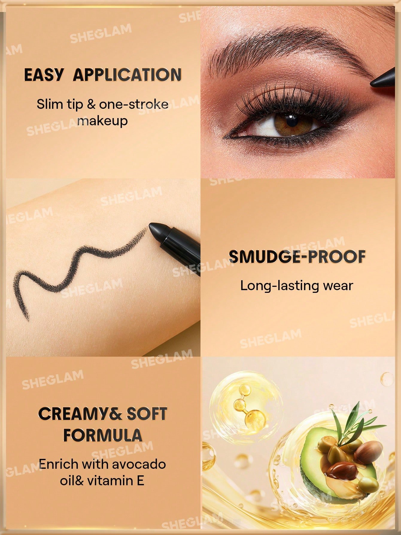 Bold Moves Kohl Cream Eyeliner Pencil - 3