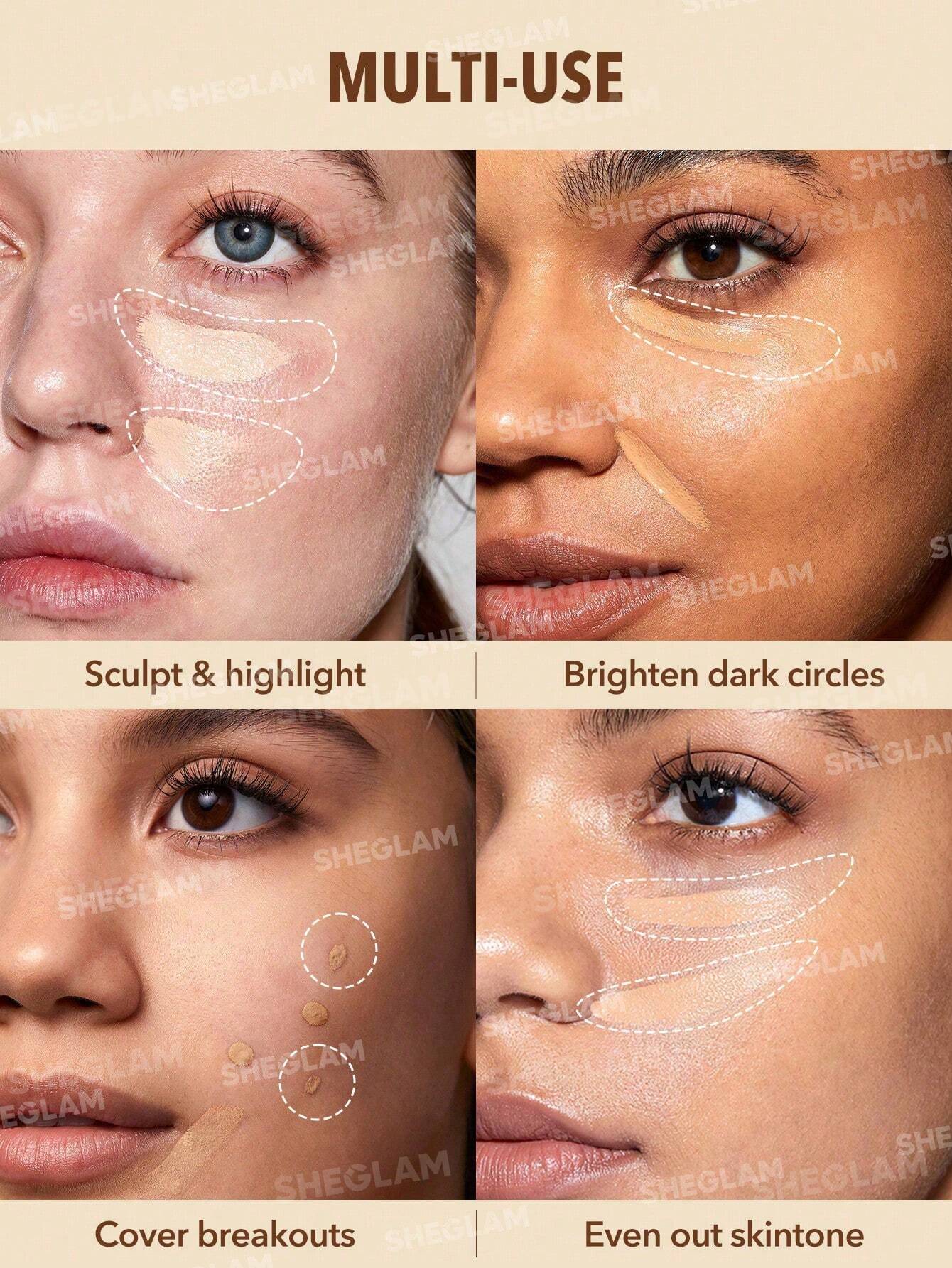 perfect skin high coverage concealer buttercream perfect skin high coverage concealer buttercream