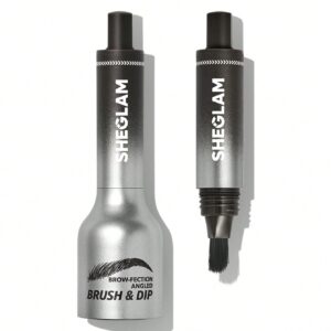 brow fection angled brush & dip charcoal