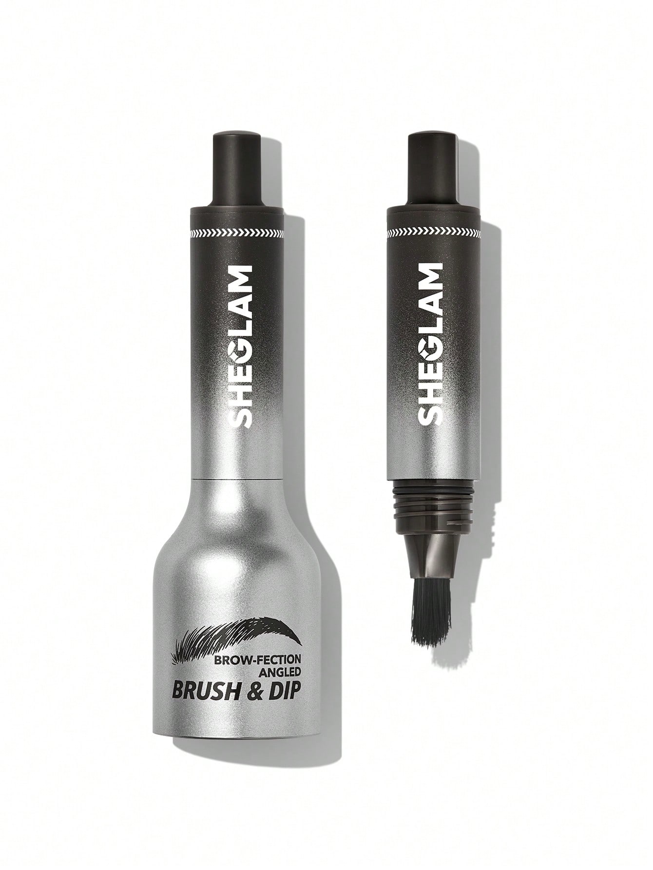 brow fection angled brush & dip charcoal brow fection angled brush & dip charcoal