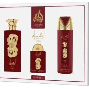 Perfumes giftset ansaam gold 3pc unisex