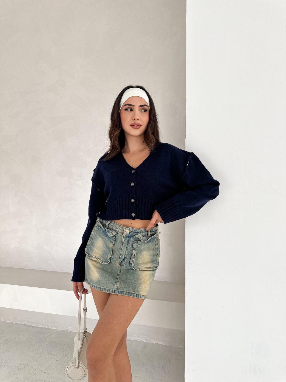 graphic knit cardigan graphic knit cardigan