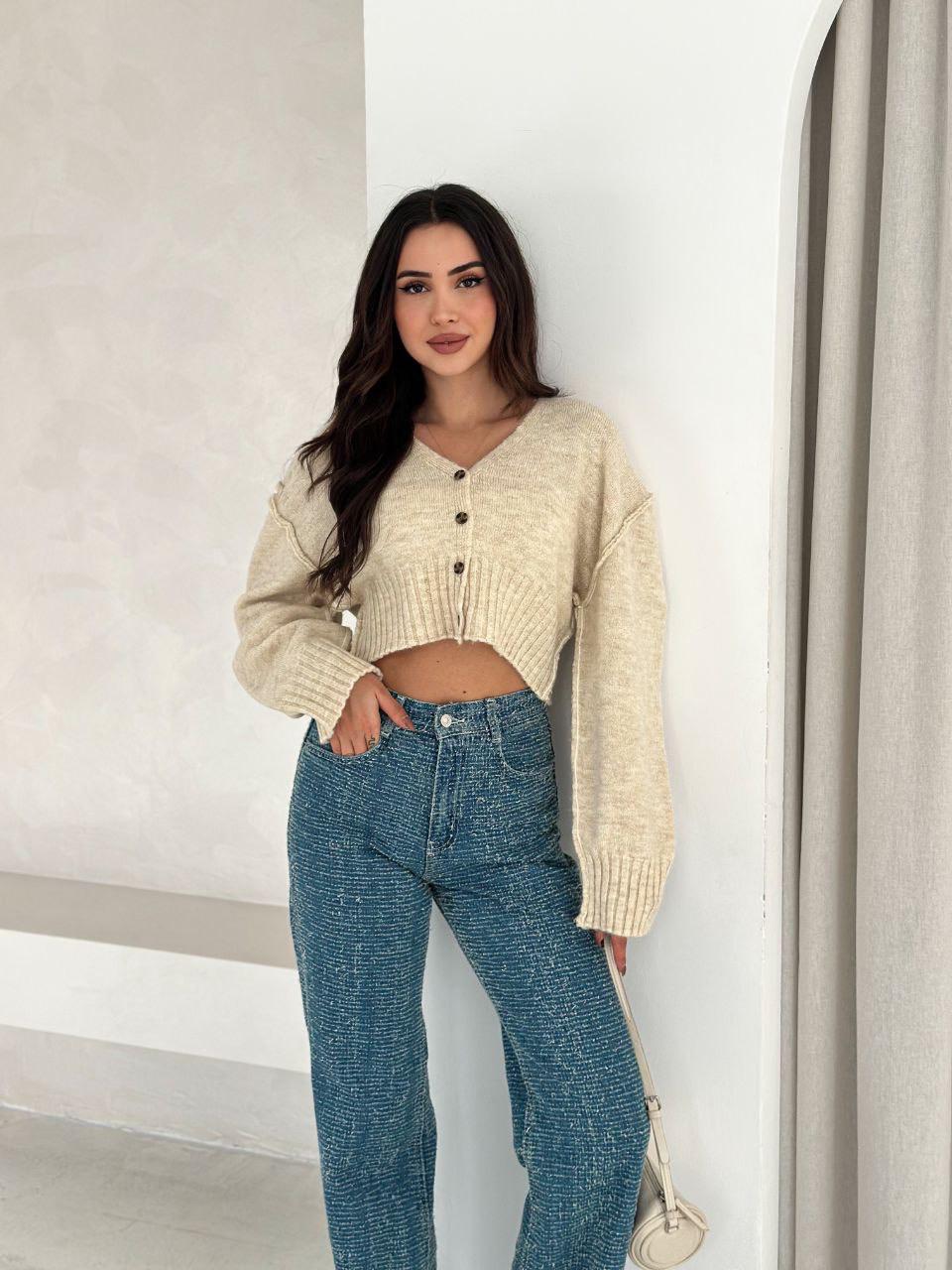 graphic knit cardigan graphic knit cardigan