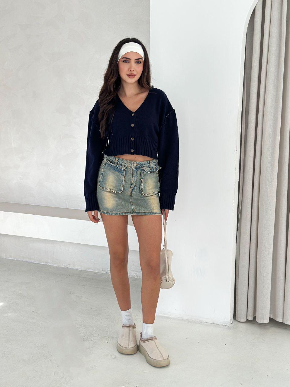 graphic knit cardigan graphic knit cardigan