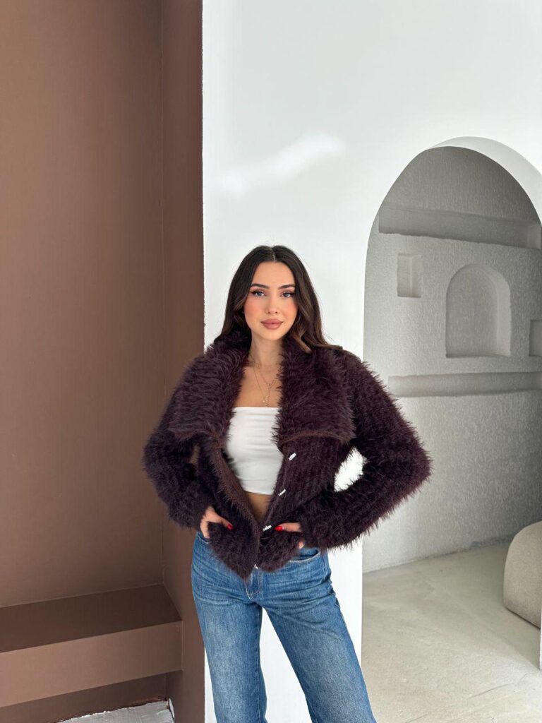 Soft Faux Fur Cardigan