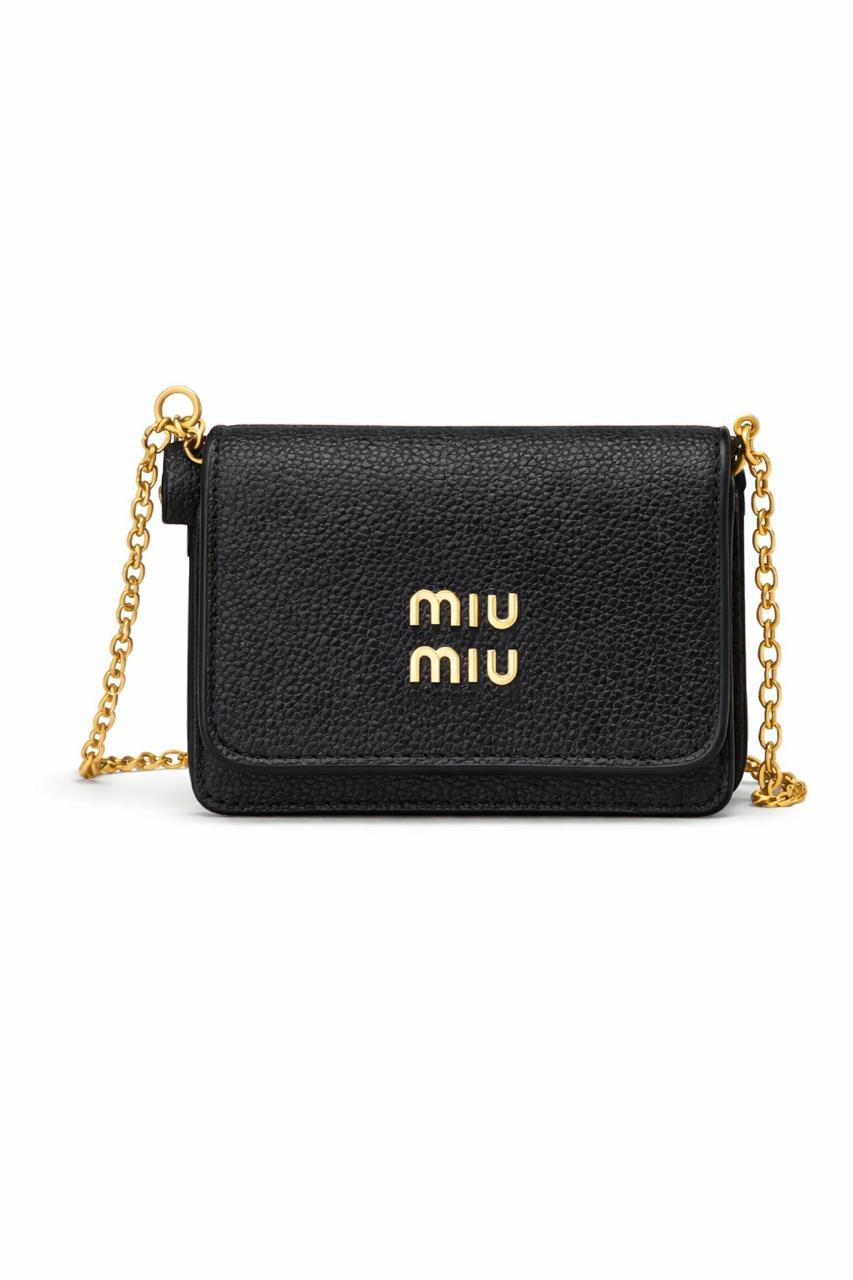 miu miu luxe mini chain crossbody miu miu luxe mini chain crossbody